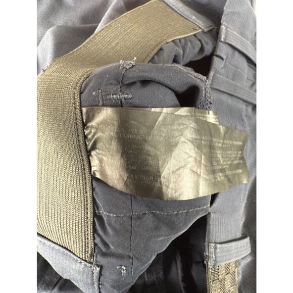 Mango MNG Mens Sz 30 Navy Performance Chino Pants Comfort Stretch Waist - Picture 12 of 13